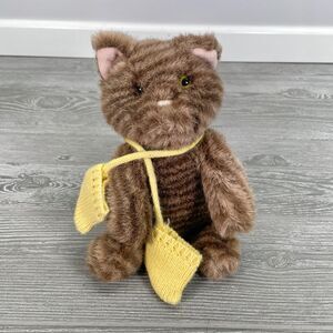 1988 North American Bear MITTLES Kitten Lost Mittens Tabby Cat Stuffed Plush